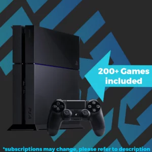 PS4 For Rent With 200 Games FREE